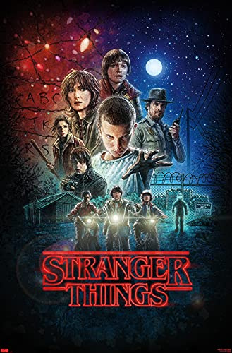 Trends International 24X36 Netflix Stranger Things - One Sheet Wall Poster, 24 x 36, Unframed Version