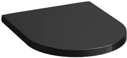 LAUFEN Kartell WC-Sitz mit Deckel, abnehmbar, H8913320200001, Farbe: Schwarz glänzend
