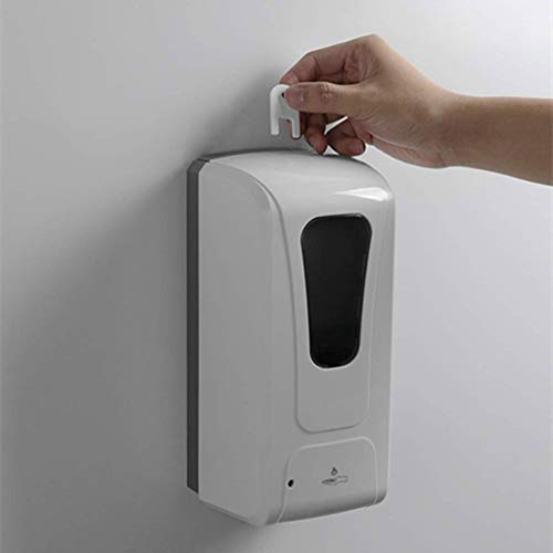 Dispensador de Jabón El alcohol automática spray dispensador, 1000ml Touch-libre montado en la pared desinfectante de la mano de la máquina de sensor inteligente Home School dispensador de jabón de es