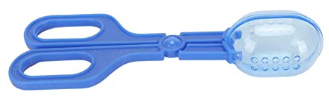 Zerodis Reptilien-Fütterungswerkzeug - Reptile Feeding Tool - Blau - 1 x Futterklemme für Reptilien aus Acrylnitril-Butadien-Styrol (ABS)
