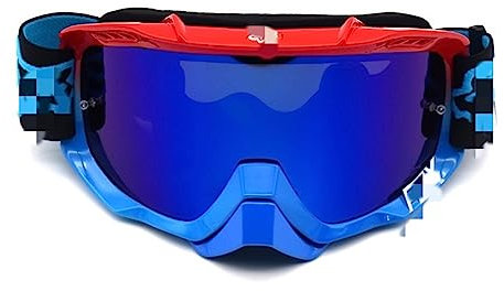 UDERUI Motorradbrille,Crossbrille Moto Classic Goggles Motorrad Gläser Motocross Outdoor Sport Eyewear Schutzbrillen (Color : F5)