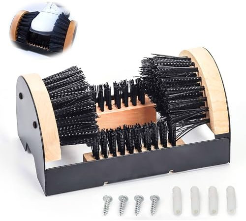 JOSBY Brosse à Bottes, Brosse à Chaussures à Trois côtés, cireuse à Chaussures de Terrain de Golf, pour enlever la saleté et la Boue pour Les Chaussures d'extérieur
