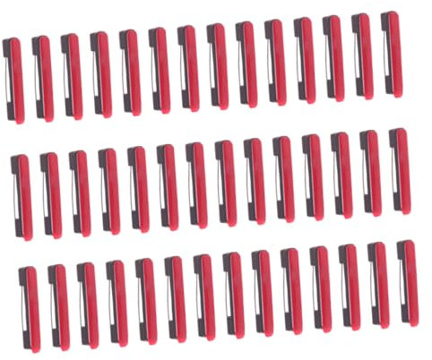 Operitacx Klebeetiketten 180 STK Stift konferenz kontagion Fiar Stangenbrosche Namensschild des Schülers Etiketten Selbstklebende Stangen-snadel selbstklebendes Abzeichen Aufkleber Plastik