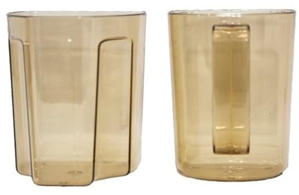 Nebula Grande Whole Fruit Juicer Replacement Juicing Containers Set of 2 | Cold Press Slow Masticating Juicer | Durable, BPA-Free | Easy-to-Clean | Compatible with Nebula Grande Juicer Models