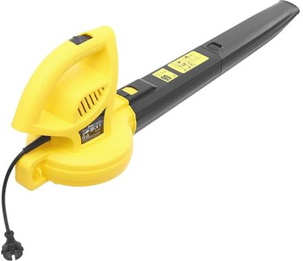 Soffiatore elettrico a filo, 2000 W, 206 CFM, piccolo palmare, leggero, 320 km/H, soffiatore da giardino per la cura del prato, cortile, vialetto