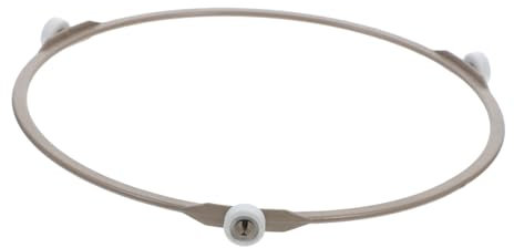 ZUNOXAZ Support De Plateau Tournant Pour Micro-ondes 19 Cm Plastique Anneau De Remplacement Accessoire Cuisine Installation Facile 16 Rouleaux