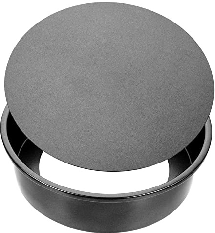 Gatuida Teglia Rotonda Antiaderente in Acciaio Carbonio 8 Pollici Tortiera Staccabile Per Uso Domestico Cucina Per Chiffon Cake Cheesecake e Dolci Fatti in Casa