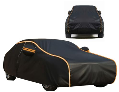 Car Cover for Jaguar XK 2007-2014 (479.4 x 189.2 x 132.9cm),Breathable Car Cover-Waterproof+Dustproof+UV Protection,Heat Reflective & Pollen Resistant with Elastic Hem