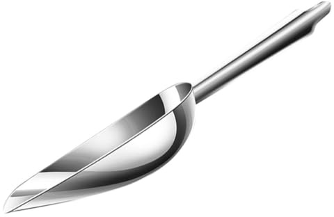 CIYODO Cucchiaio in Acciaio Resistente Per Ghiaccio Paletta Per Cubetti Di Ghiaccio Per Cereali