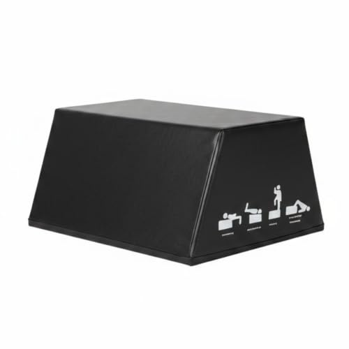 MotiveTech Boîte Glute Activation Bench Usage à la Maison Banc Glute Activation Bench Soutien Stable Machine Poussée Hanche pour Sportifs, Débutants