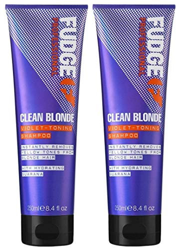 2 Anti Yellow CleanFudge Clean Blonde Violet Toning Shampoo 250 ml