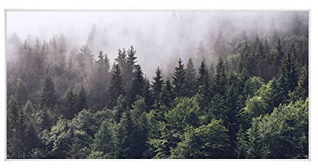 Klarstein Stufa Elettrica Infrarossi Basso Consumo, Pannello Radiante Infrarossi 700W, Controllo IoT/WiFi App, Pannelli a Infrarossi Riscaldamento, Pannello Infrarossi per Riscaldamento Senza CO2