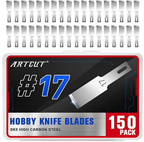 Artcut 150 Lame Scalpel, #17 Lame De Rechange Pour Scalpel, Scalpel Chirurgical, Cutter De PréCision