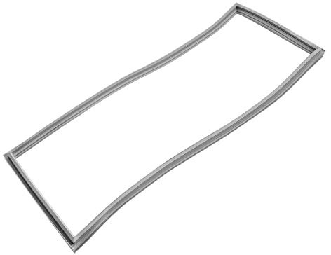 Upgraded Whole Parts W10830055 Refrigerator Door Gasket (Magnetic Strip Inside, Gray) - Replacement and Compatible with Some Amana, Maytag, Jenn Air, Kenmore, Kitchen Aid, Whirlpool Refrigerator