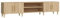 vidaXL Mueble para TV Madera contrachapada Roble Sonoma 180x31,5x40 cm
