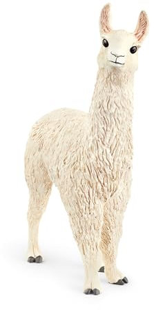 SCHLEICH 17086 Figura de Lama - Animales Set - Figura de Animales Detallada y Robusta, Juguete de Granja para niños y niñas a Partir de 3 años