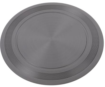 BRIGHTFUFU Heat Diffuser Plate for Gas Stove 20cm Diameter Thickened 4mm Heat Conduction Deflector Tray Lifter for Kitchen Meat Defrosting and Stove Protection
