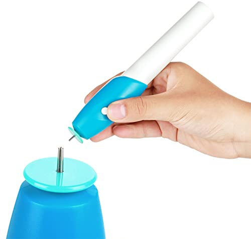 Elektrischer Quilling-Stift, 3D-Papierwerkzeug-Set mit Schlitzwickler und Curling-Origami-Set für Kunst- und Bastel-Heimdekorationen