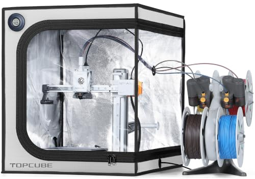 3D Drucker Gehäuse für Bambu Lab a1 Mini, 3D Drucker Abdeckung mit LED Licht, Konstante Temperatur 3D Pinter Enclosure 470x550x550 mm