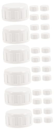 BESPORTBLE 3 Sätze Gewindestopfen Set Kabelklemmen Kabelrinne Zapfenkappen Adapter Wandkabel Sprinklerkappen Spender Sprinkler Endkappe Kordelclips Können Sofort Dübel Für 10 Stück * 3
