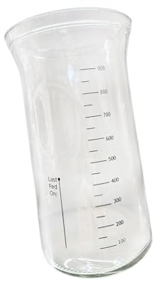 ＡＷＨＡＯ Starter Jar Container Easy to Cup Gadget Bread Baking Supplies for Milk Coffee