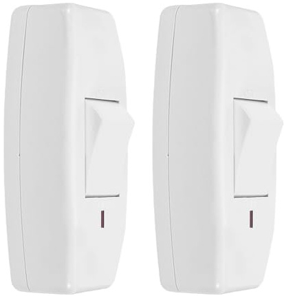 DIYEAH 2piezas Interruptor De Luz Indicadora Para Lámpara De Mesa Interruptor De Palanca De Repuesto Para Electrodomésticos Pequeños De Cable Con Luz Led Para Iluminación Doméstica