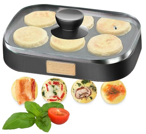 Padella antiaderente per hamburger, con potenza di 900 W, design facile da pulire, ideale per snack e uso in cucina