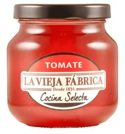 Spanish Tomato Preserve Bundle - Cocina Selecta Range - Pack of 3 x 285g Glass Jars - Authentic Sweet Tomato Jam for Gourmet Pairings