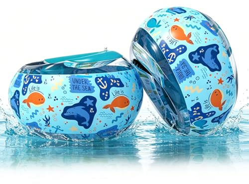 Braccioli da nuoto per bambini da 1 a 6 anni, peso consigliato 6-20 kg