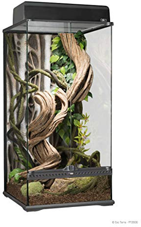 Exo terra Terrario natural para reptiles/anfibios 45 x 45 x 90 cm