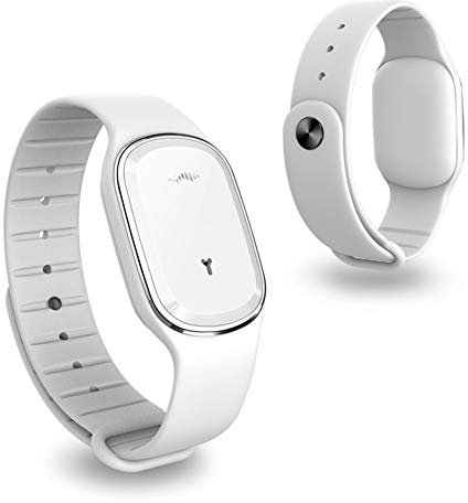 LAOLI Bracelet anti-moustiques intelligents à ultrasons avec bracelet anti-moustique électronique et rechargeable par USB pour enfants et adultes