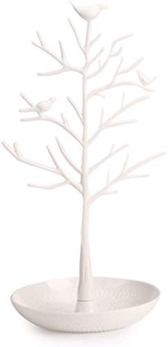 Baum Ringhalter, Schmuckständer Schmuck Geschenk Aufbewahrungsregal, Halskette Anhänger Ohrring Display Requisiten Kreative Vogel Baum Ring Aufbewahrung Dekoration Ornamente Ring Display Tower Stand
