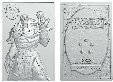 FaNaTtik Magic The Gathering Limited Edition .999 versilbertes Karn-Metall-Sammlerstück