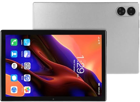 Sxhlseller Tablette 2 en 1 2023 la Plus Récente, 10. Tablette 1 Pouce pour Android 12, 8 Go de 256 Go de ROM Processeur Quad Core, Double Carte SIM 4G Tablette Cellulaire avec