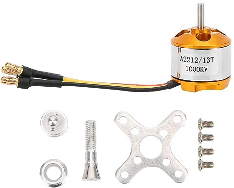 Stabiler Betrieb Bürstenloser Motor für RC Quadcopter, Exquisiter Verarbeitungsmotor für Festes Flügelflugzeug, 2450 KV, 1 Pack (930KV) (1000KV)