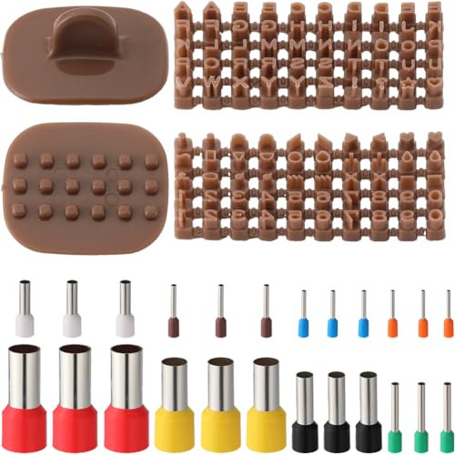 CRASPIRE 141 Sello de Letras Y Números 8 cortadores de Tamaño Juego de Troqueles de Arcilla Galletas Alfabetos Iniciales Kits de Símbolos AZ Herramientas Pequeñas Cortador de Grabado En Relieve