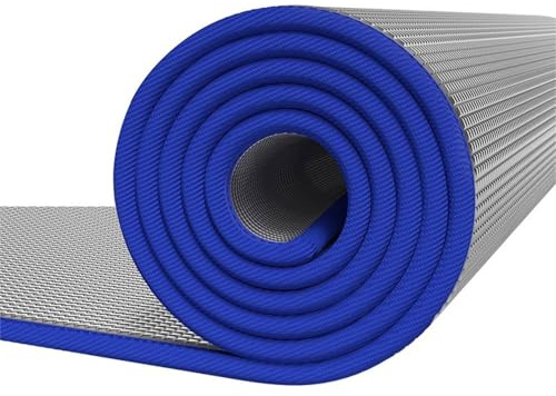 Outdoor Alu Isomatte Doppel Alumatte Isoliermatte Thermomatte 4mm Faltbare Zeltmatte Schlafmatte Thermomatte kompakt leich für Camping Yoga Sport