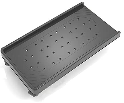 Guoyoocc Supporto per CPU,Carrello Porta PC Supporto,Supporto PC Fisso,Supporto per Desktop Rack di stoccaggio per mainframe con Freno,Computer Furniture Parts,Plastica,7 Stili,Nero/Bianco