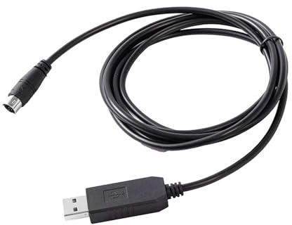 Hwmsza SK88 Pro SC88 Pro USB RS232 Serial Cable FT231XS USB RS232 to 8-pin MI-N Din Cable(2.98m)