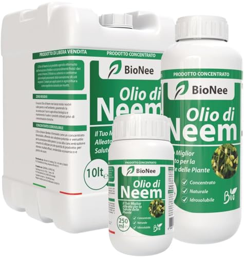 Olio di Neem - insetticida naturale Concentrato - biologico solubile in acqua (5 litri)
