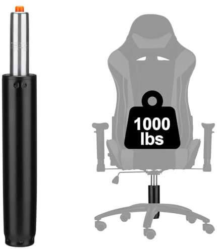 Infreecs Gas Lift Cylinder, Class 4 Piston Office Chair Gas Cylinder, Heavy Duty 1000LBS(450kg) Chair Gas Lift, Office Chair Base Replacement for Office Home Gaming Chairs, Total Length 310-470mm