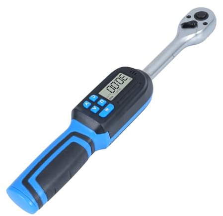 Eujgoov Torsion de Torsion Numérique Outils électroniques de Précision pour la Voiture Kit Conduite 3/8 Pouces pour L'automobile-Loving Chrome Vanadium Steel