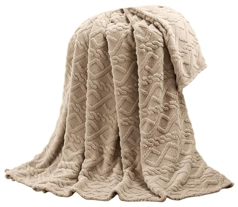 AOOOWER Manta cálida de invierno de peluche, suave al tacto, chal de oficina que añade calidez, manta de aire acondicionado