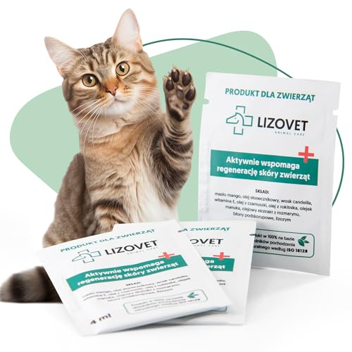 LIZOVET Wundpflegebalsam für Tiere, Unterstützt die Regeneration, 4 ml | Antibakteriell, hydratisierend, pflegend, für Pferde, Hunde und Nutztiere, Pflegesalbe für Wunden und beanspruchte Haut