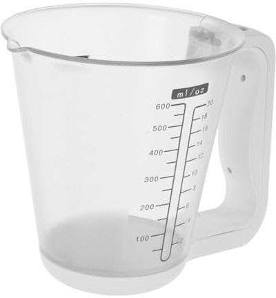 NOLITOY Bilancia Cucina con Misurino Multifunzione Display LCD Chiaro Misurazione Peso e Temperatura Strumento Compatto per Uso