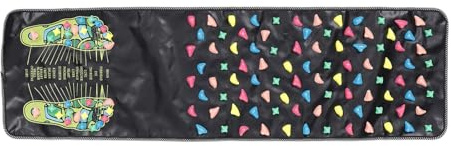 MUCKLILY Tapis de Massage des Pieds Coussin de Massage Plantaire 120x35 Cm Stimulation Acupression Fatigue Maison Relaxation Bien-
