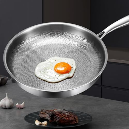 Padella per cottura a induzione - Padella antiaderente, utensili c*cina resistenti ai | Padella multiuso con coperchio per cuocere, stufe elettriche, piano cottura per pr