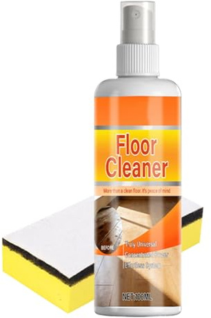 Solución de limpieza de suelos, 100 ml, limpiador perfumado para azulejos, laminado, madera, grasa y suciedad en la cocina, el baño