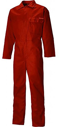 Dickies Mens Everyday Flame Retardant Coverall (48R) (Red)