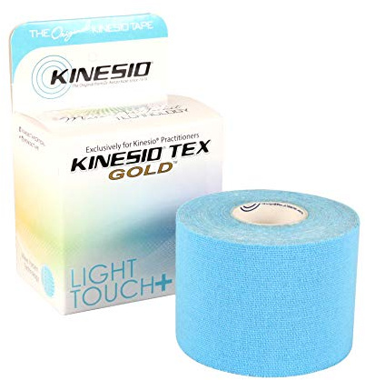 Kinesio Taping - Elastic Therapeutic Athletic Tape Tex Gold Light Touch - Ajisai Blue – 2 in. x 16.4 ft